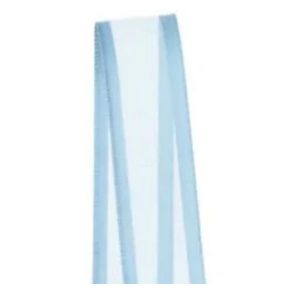 Fita Zc Voal C/Cetim N.003 212 Azul Bb 10Mt Fita Zc Voal C/Cetim N.003 212 Azul Bb 10Mt