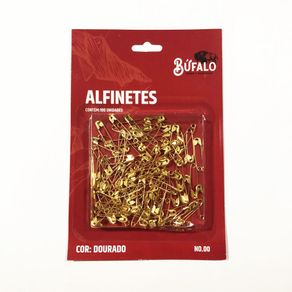 Alfinete de Seguranca N.00 100Und Dourad Alfinete de Seguranca N.00 100Und Dourad