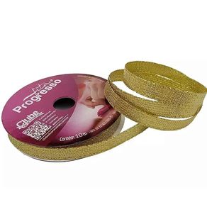Fita M004-011 11Mm 203 Ouro 10Mt Fita M004-011 11Mm 203 Ouro 10Mt