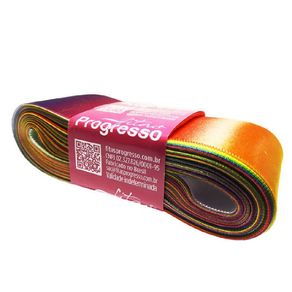 Fita 7665/038 38Mm 02 Cetim/Multicolor 10Mt Und