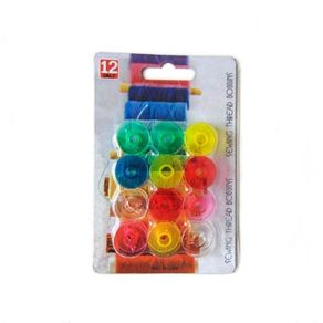 Bobina Plastica Alta Ut.917 C/12Und Sortido Bobina Plastica Alta Ut.917 C/12Und Sortido