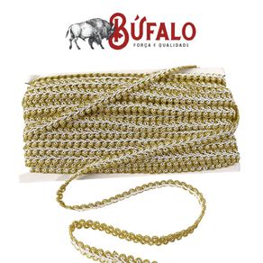 Galao 10Mm 20Mt Branco Ouro Galao 10Mm 20Mt Branco Ouro