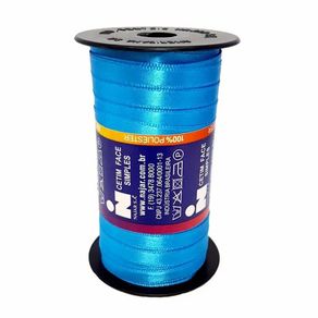 Fita Cetim Najar N.00 Poliester 21 Turquesa 100Mt