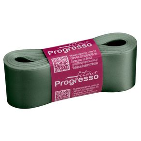 Fita Cetim Progresso N.9 2059 Vd Oliva 10Mt
