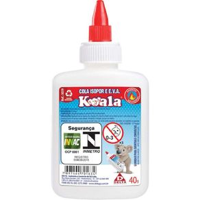 Cola Pva Isopor 40G Und Cola Pva Isopor 40G Und