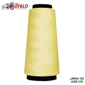 Linha P/Costura 1500Mt 378 Amarelo Bebe