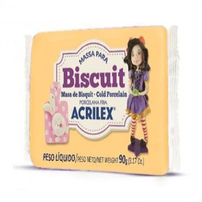 Massa para Biscuit 538 Amarelo Pele 90G Massa para Biscuit 538 Amarelo Pele 90G