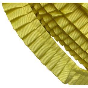 Fita Drapeada 25Mm Cor 21 Amrlo Bb C/9,14