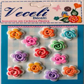 Saquinho C/Botoes Flor Sobreposta B113 Saquinho C/Botoes Flor Sobreposta B113