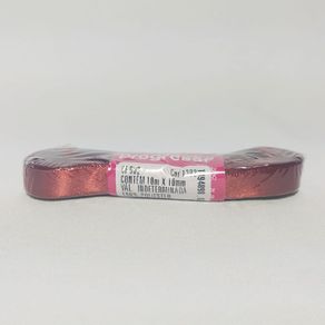 Fita Cetim Progresso N.2 1383 Terra 10Mt Fita Cetim Progresso N.2 1383 Terra 10Mt