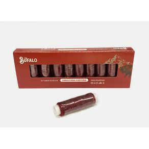 Linha P/Costura 100Jds 122 Vinho C/10Und