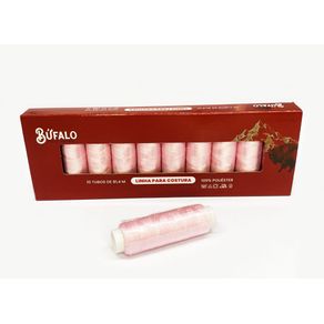 Linha P/Costura 100Jds 152 Rosa Bebe C/10Und