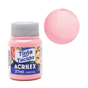 Tinta Tecido Fosca 37Ml N.813 Rosa Bebe Tinta Tecido Fosca 37Ml N.813 Rosa Bebe