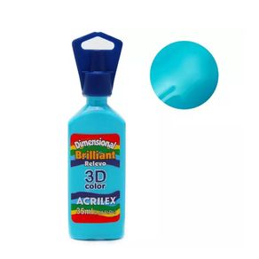 Tinta Dimensional Brilhante Cor 501 Az Turquesa