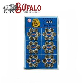 Colchete Pressao de Ferro Tam 01 P/Vestuario Colchete Pressao de Ferro Tam 01 P/Vestuario