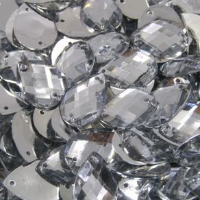 Chaton Gota Cab 2F 08X13 Crystal C/20Und Chaton Gota Cab 2F 08X13 Crystal C/20Und