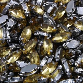 Chaton Engramp Navete 7X15mm Mel 021 C/10Und Chaton Engramp Navete 7X15mm Mel 021 C/10Und