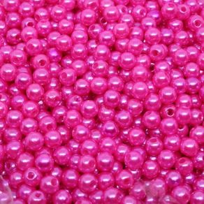Perola com Furo 8Mm Pink 50G Perola com Furo 8Mm Pink 50G