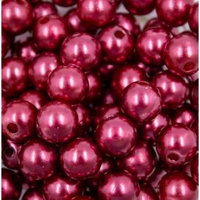 Perola com Furo 16Mm Bordo 50G Perola com Furo 16Mm Bordo 50G