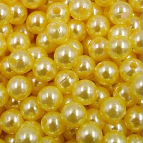 Perola com Furo 8Mm Amrl Bb 50G