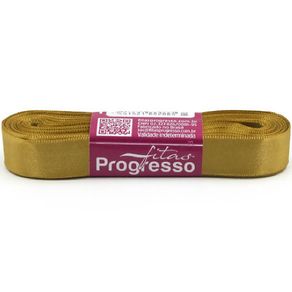 Fita Cetim Progresso N.3 1353 Dourado 10Mt Fita Cetim Progresso N.3 1353 Dourado 10Mt