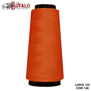 Linha P/Costura 1500Mt 148 Laranja