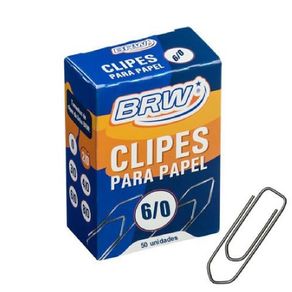 Clipes para Papel 6/0 C/50Und Clipes para Papel 6/0 C/50Und