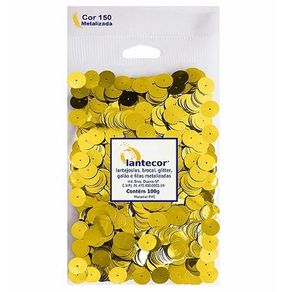 Lant Lisa 08 Metal 150 Ouro C/1000Und