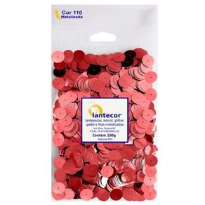 Lant Lisa 18 Metal 110 Vermelha C/1000Und