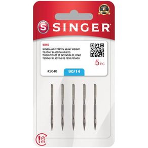 Agulha Mq.Cost.Dom.2040-14 C/5Und Ponto Ajour Agulha Mq.Cost.Dom.2040-14 C/5Und Ponto Ajour