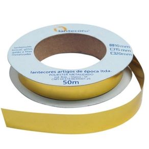 Fita Metaloide 10Mm 50Mt Amarelo