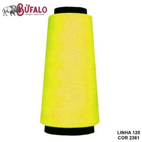Linha P/Costura 1500Mt Amarelo Neon 2361