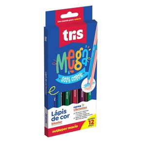 Lapis Cor (Bl) Mega Soft Duplo 24 Cores