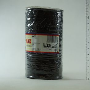 Cordao Trancado 60/1 11 Preto 100Mt