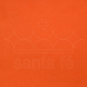 Feltro Sta Fe 50X70 Liso 13 Laranja