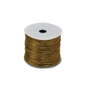 Cordao Luli Metal 1,5Mm Ouro 50M Und