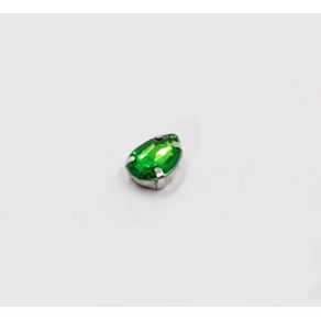 Chaton Engramp Gota 10X14mm Verde 234 C/10Und Chaton Engramp Gota 10X14mm Verde 234 C/10Und