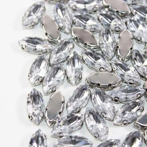 Chaton Navete Cab 2F 7X15 Crystal C/20Und