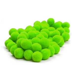 Pom Pom 14Mm C/100Und Verde Neon