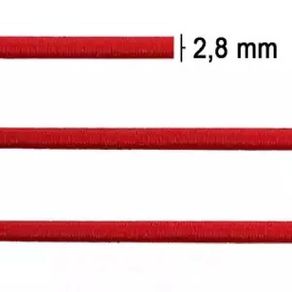 Elastico Col.Rolico N.15 Vermlho