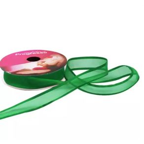 Fita Zc Voal C/Cetim N.003 217 Verde Band 10Mt