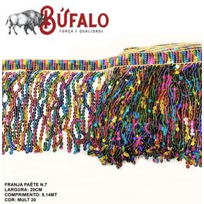 Franja de Paete 20Cm N.7 Mult 20