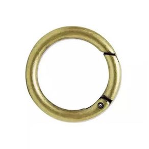 Argola Mosquetao 30 Ouro Velho 10Und Luli Argola Mosquetao 30 Ouro Velho 10Und Luli