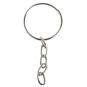 Argola Chaveiro Simples Niq 100Und Luli