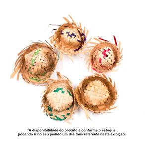 Mini Chapeu de Palha Und Mini Chapeu de Palha Und