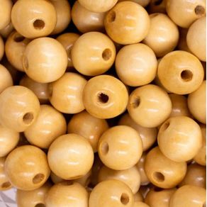 Bola Passante 16Mm Madeira 249 Marrom Cl 50G Bola Passante 16Mm Madeira 249 Marrom Cl 50G