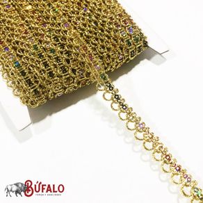 Renda Ref Jc-010 Ouro C/20Mt Renda Ref Jc-010 Ouro C/20Mt