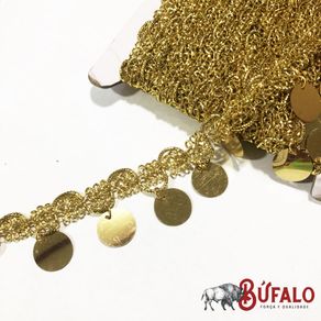 Renda Ref Jc-015 Ouro C/10Mt. Renda Ref Jc-015 Ouro C/10Mt.