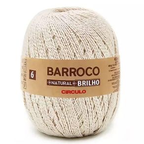 Barroco Nat 6 Brilho Prata 400G Cor 20 Und