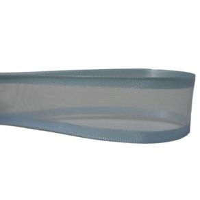 Fita Zc Voal C/Cetim N.001 212 Azul Bb 10Mt